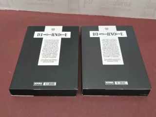 2 manga Death Note Black Edition. I y II