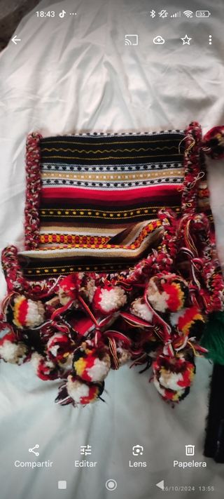 Manta fallero infantil