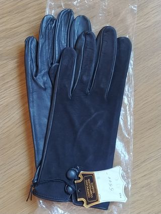 Guantes de piel mujer