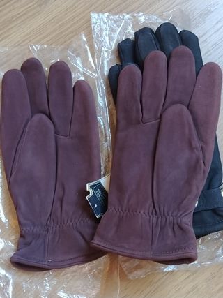 Guantes de piel mujer