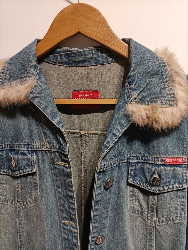 Abrigo vaquero largo