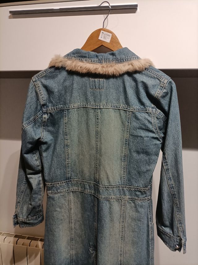 Abrigo vaquero largo