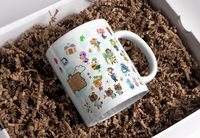 Taza animal crossing