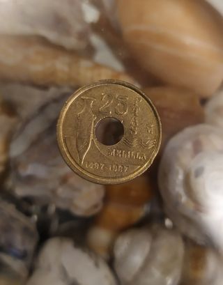 Moneda 25 pesetas 1997 
Melilla 
