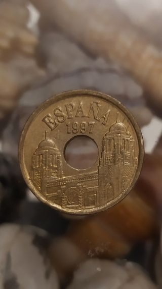 Moneda 25 pesetas 1997 
Melilla 