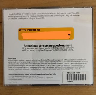 Software Microsoft Office XP Standard