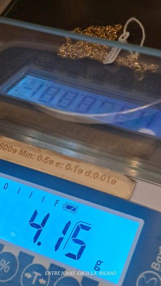 Cadena de oro 18k 