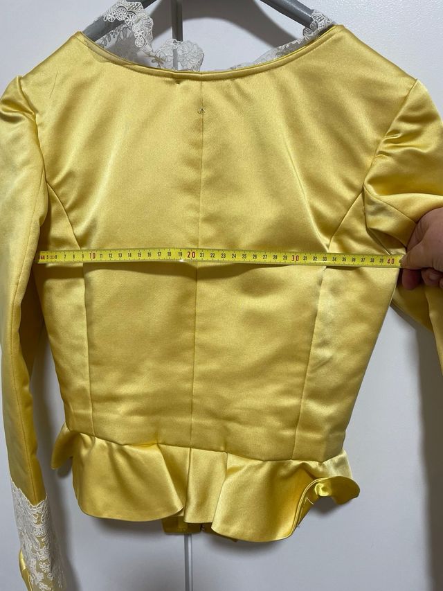 Corpiño fallera SEDA talla 40 aprox