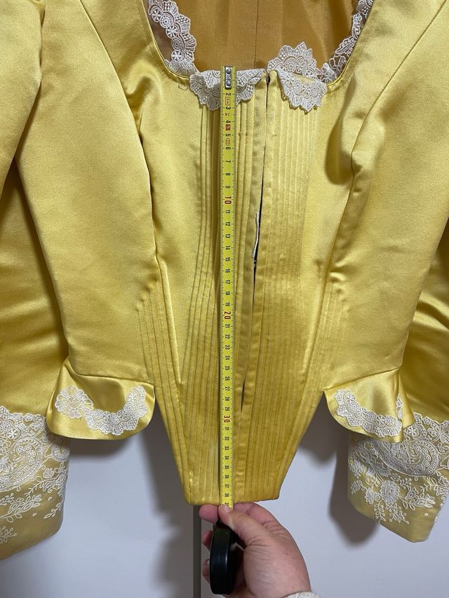 Corpiño fallera SEDA talla 40 aprox