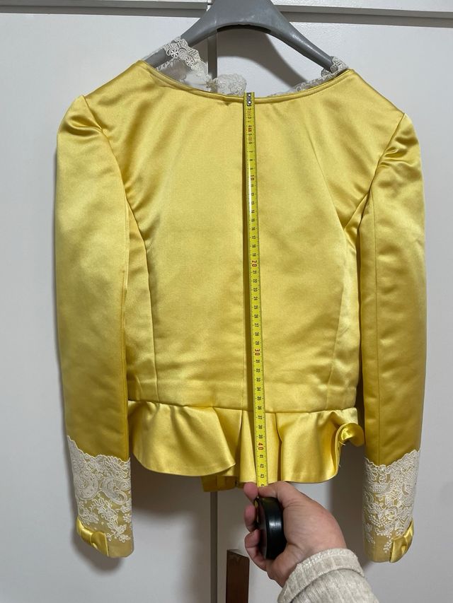 Corpiño fallera SEDA talla 40 aprox