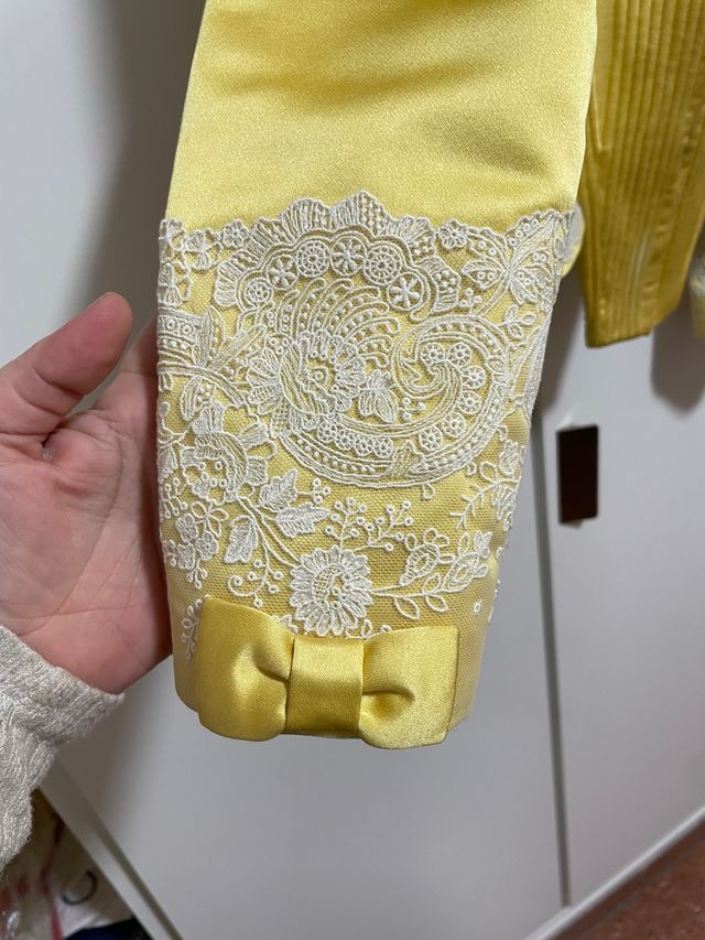 Corpiño fallera SEDA talla 40 aprox