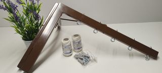 TENDEDERO PLEGABLE BLANCO  PARED 5 CUERDAS