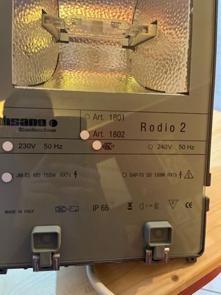 Faro industriale disano pezzi a disposizione 4