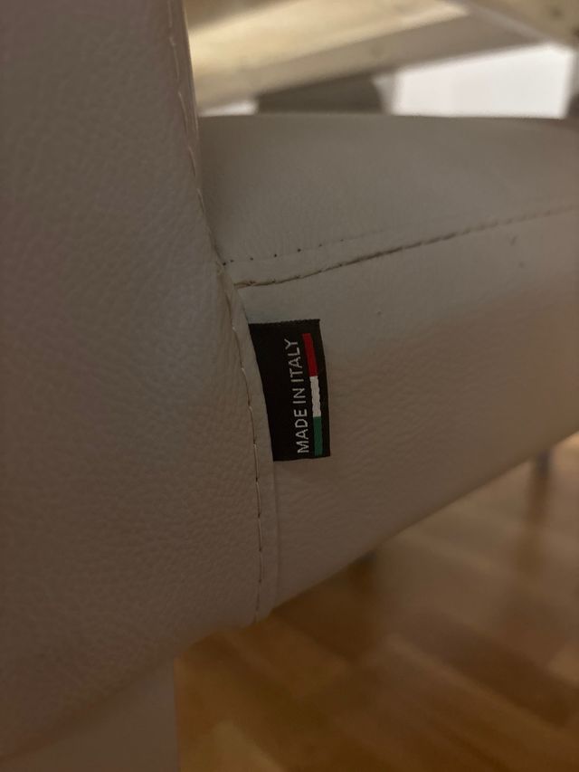 Sedie ecopelle grigio