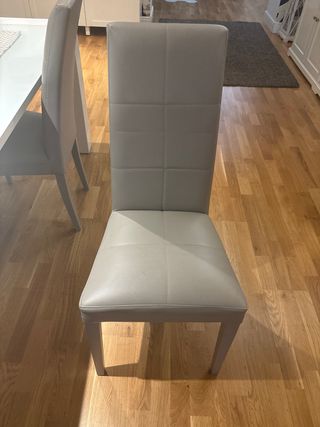 Sedie ecopelle grigio 