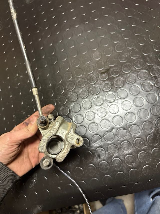 impianto freno pinza e pompa posteriore ktm exc sx