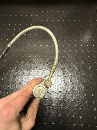 impianto freno pinza e pompa posteriore ktm exc sx