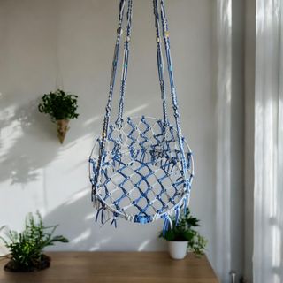 Hamaca gatos grande macramé