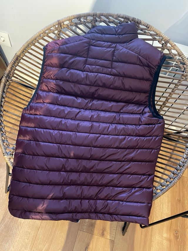 Chaleco Aeropostale burdeos granate nuevo talla S