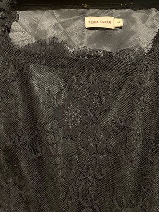 vestido encaje