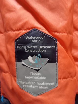 Chaqueta chica invierno Columbia talla XS o S