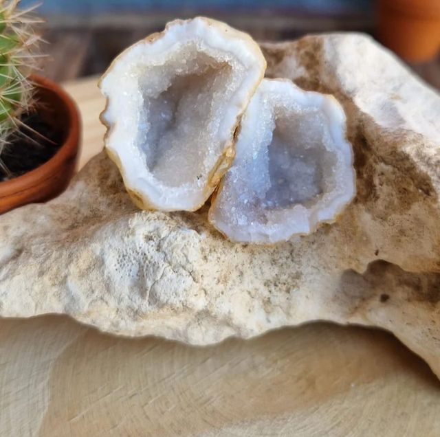 Geoda Cuarzo Cristal 