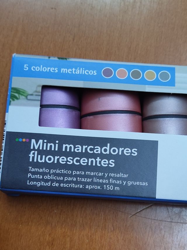 Rotuladores/Marcadores Caja x 5