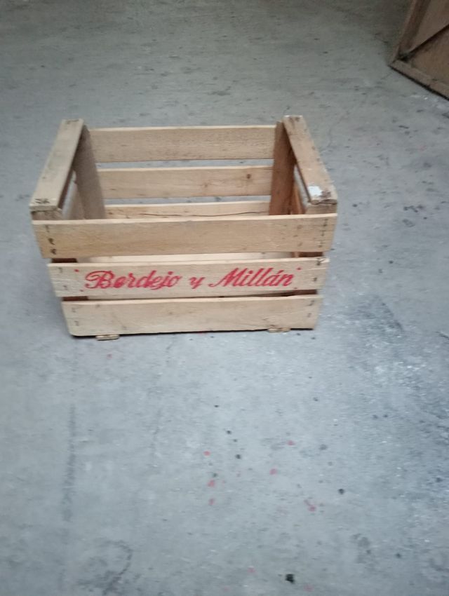 Cajas antiguas madera.