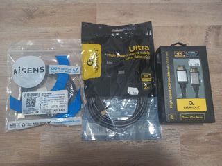 3X1. Cables HDMI de alta velocidad con Ethernet