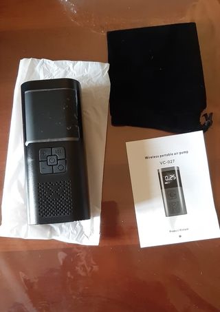 Compressore ad aria, BATTERIA, mai usato!occasione