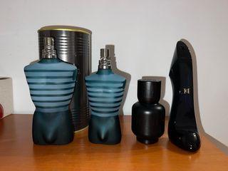 Lote perfumes vacíos