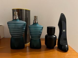 Lote perfumes vacíos