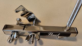 Pandereta/Tambourine + soporte + rack pinza