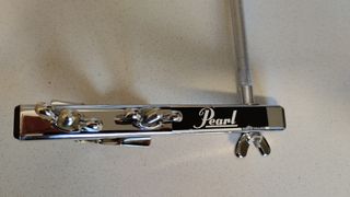 Pandereta/Tambourine + soporte + rack pinza