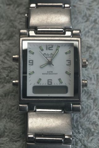 Relojes Philip Persio Son Buenos Philip Persio Historia Philip Persio  Quartz Kaksoisnäyttö Kello