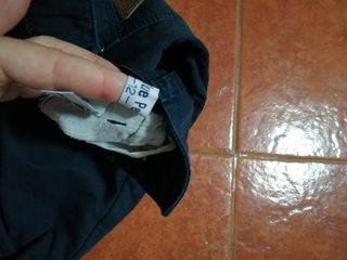 Calças cardadas azul, 12 anos, The blue