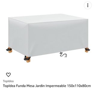 Funda mesa jardín impermeable