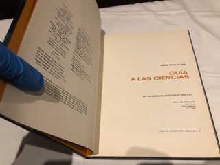 GUÍA A LAS CIENCIAS COLECCIÓN CIENTÍFICA LIFE