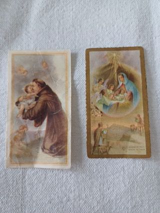 Due mini santini vintage