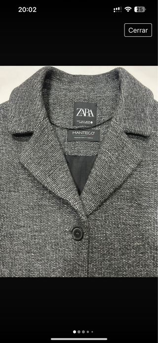Abrigo Manteco Zara nuevo