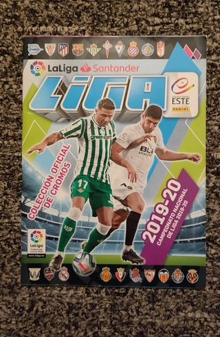 Album vacío la liga este 19-20