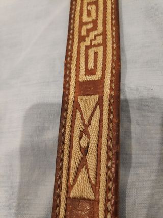 CINTURÓN VINTAGE MEXICANO DE CUERO