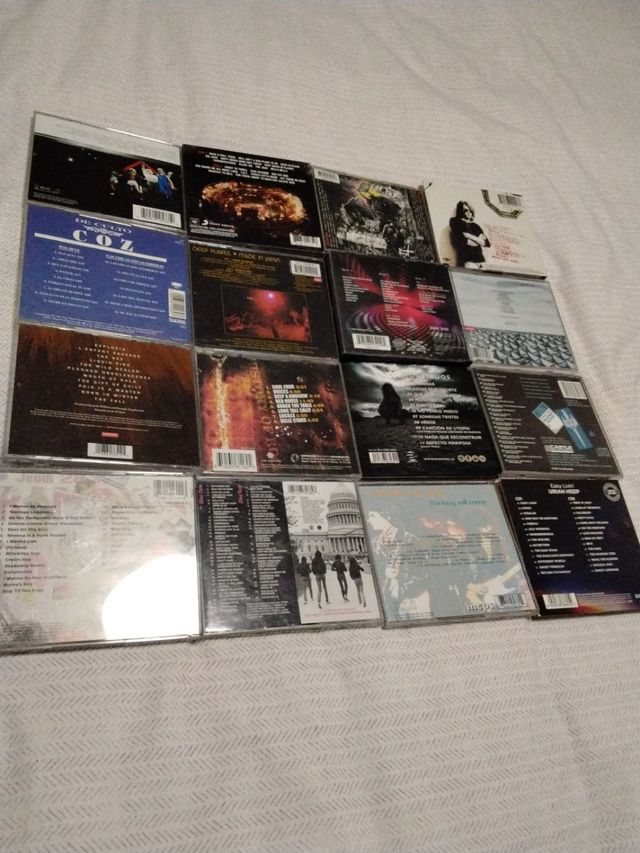 LOTE CDS HEAVY ROCK