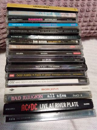 LOTE CDS HEAVY ROCK