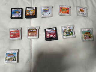 JUEGOS DE DS Y 3DS (SE PUEDEN VENDER POR SEPARADO)