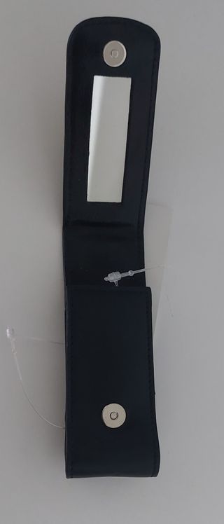 Porta Rossetto in pelle - nero - Jewel House