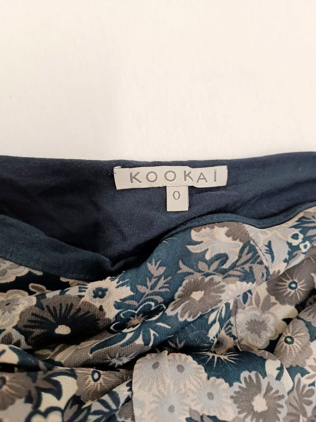 KOOKAI Gonna al ginocchio a fiori taglia M