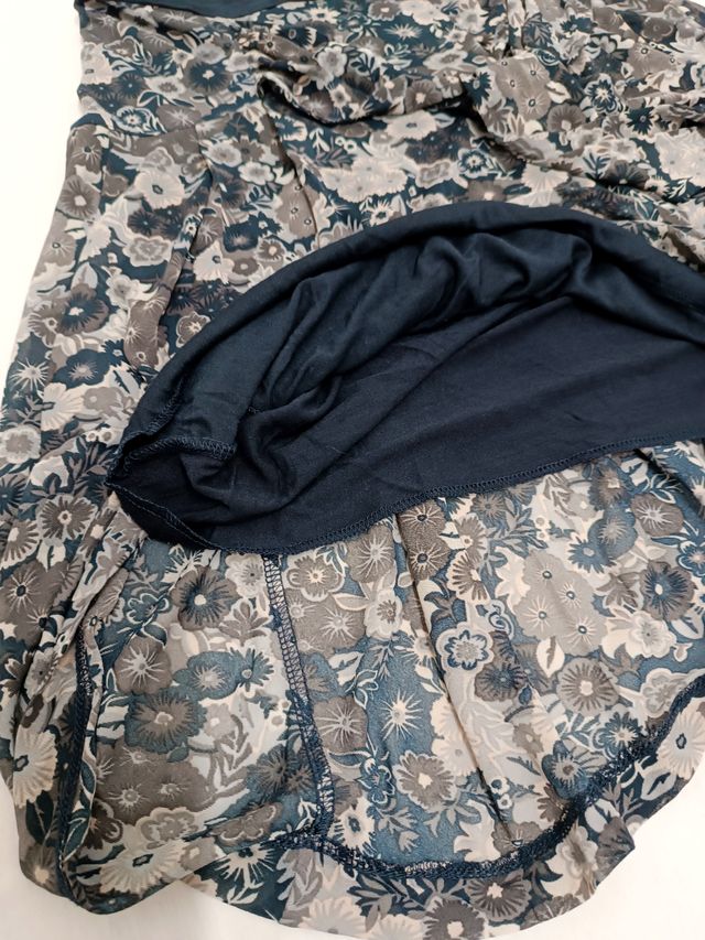 KOOKAI Gonna al ginocchio a fiori taglia M