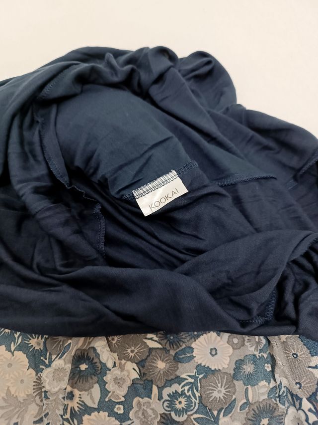 KOOKAI Gonna al ginocchio a fiori taglia M