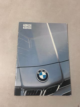 Bmw 635csi 628csi brochure